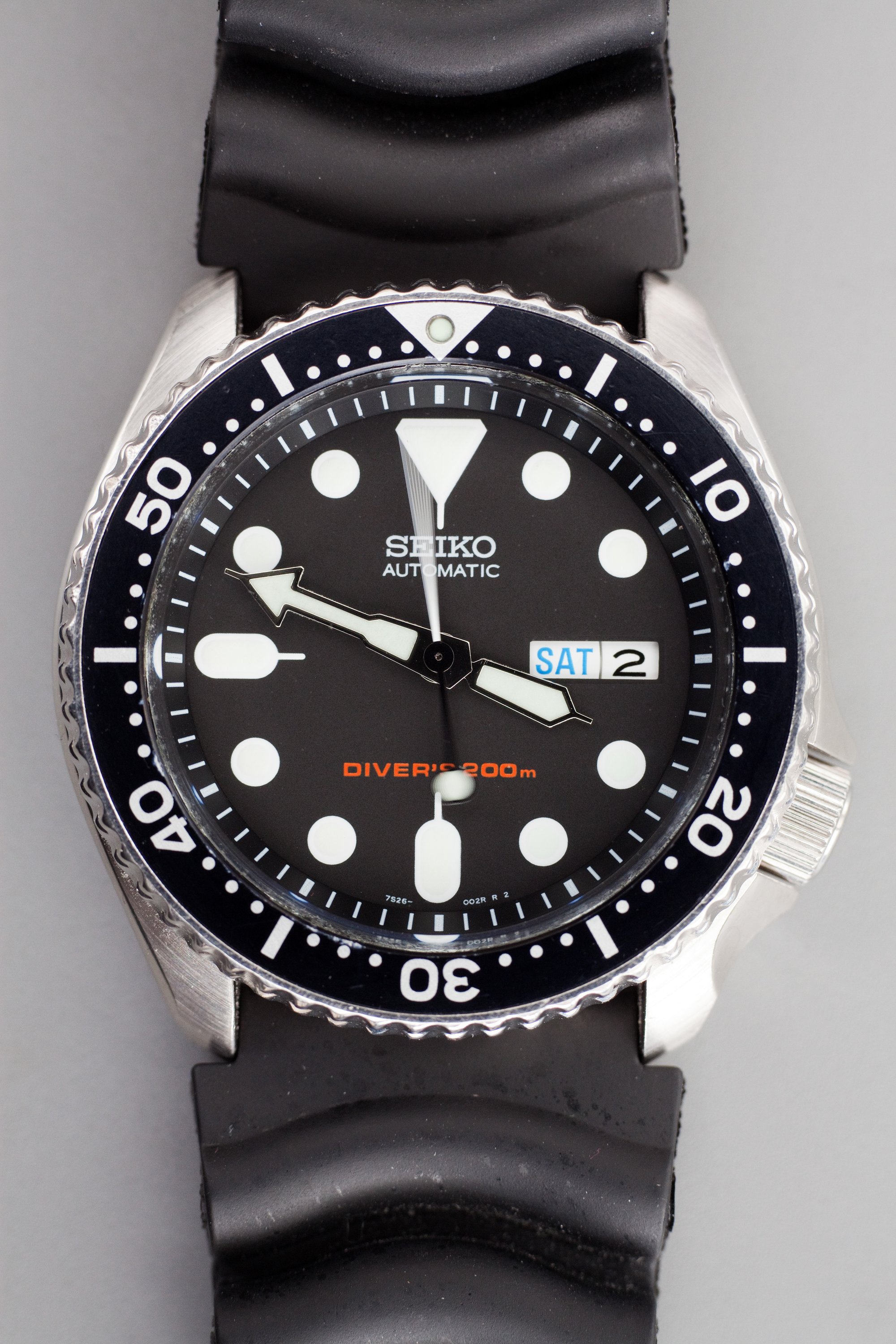 Seiko SKX007, montre de plongée automatique japonaise de référence